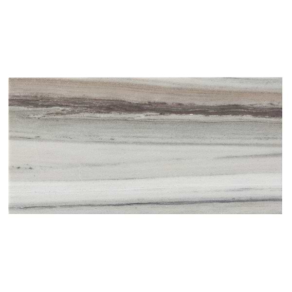 Skyline Gray 12x24 Honed Marble Tile