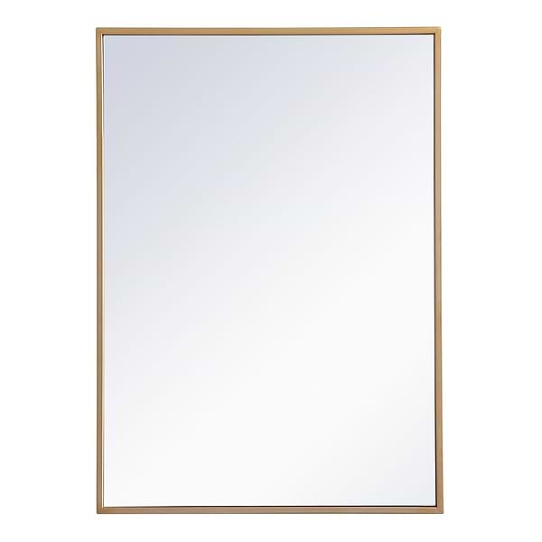 Oraya Brass 20x28" Medicine Cabinet