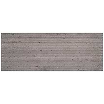 Fractured Clay Brown 18x48 Matte Fluted Ceramic Tile