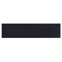 Mission Black 4x16 Polished Ceramic Tile