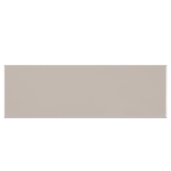 Mission Sidewalk Gray 4x12 Polished Ceramic Tile
