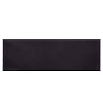Mission Black 4x12 Polished Ceramic Tile