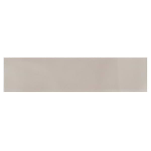 Mission Sidewalk Gray 4x16 Polished Ceramic Tile