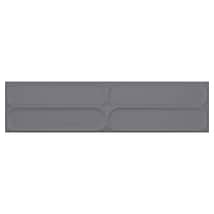 Mission Gris Gray 4x16 Matte Ceramic Statement Tile