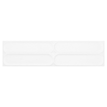Mission Arctic White 4x16 Matte Ceramic Statement Tile
