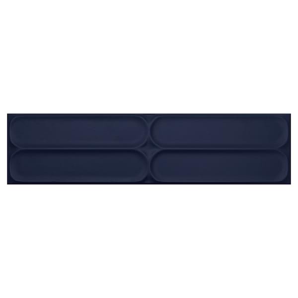 Mission Navy Blue 4x16 Matte Ceramic Statement Tile