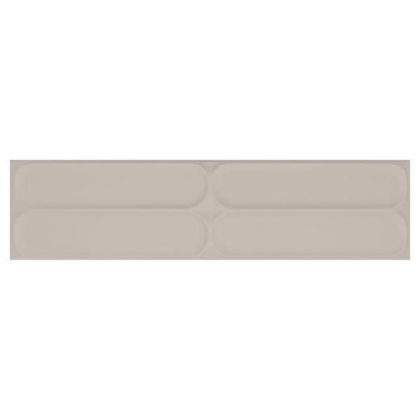 Mission Sidewalk Gray 4x16 Matte Ceramic Statement Tile