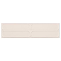 Mission Nuage Cream 4x16 Matte Ceramic Statement Tile