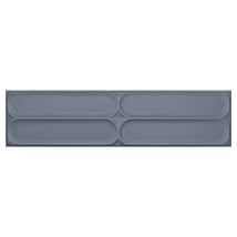 Mission Indigo Blue 4x16 Matte Ceramic Statement Tile