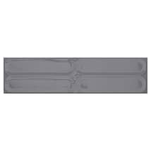 Mission Gris Gray 4x16 Polished Ceramic Statement Tile