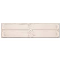 Mission Nuage Cream 4x16 Polished Ceramic Statement Tile