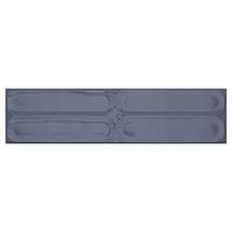 Mission Indigo Blue 4x16 Polished Ceramic Statement Tile