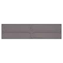 Mission Storm Gray 4x16 Polished Ceramic Statement Tile