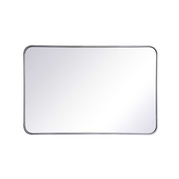 Netta Silver Metal 24x36  Mirror