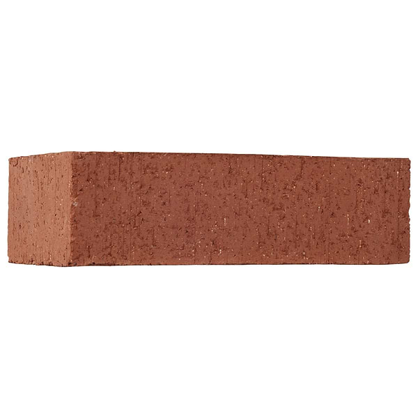 Brownstone Red 2x7 Textured Wire Cut Clay Thin Brick Corner