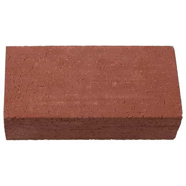 Brownstone Red 2x7 Textured Wire Cut Clay Thin Brick Edge Cap