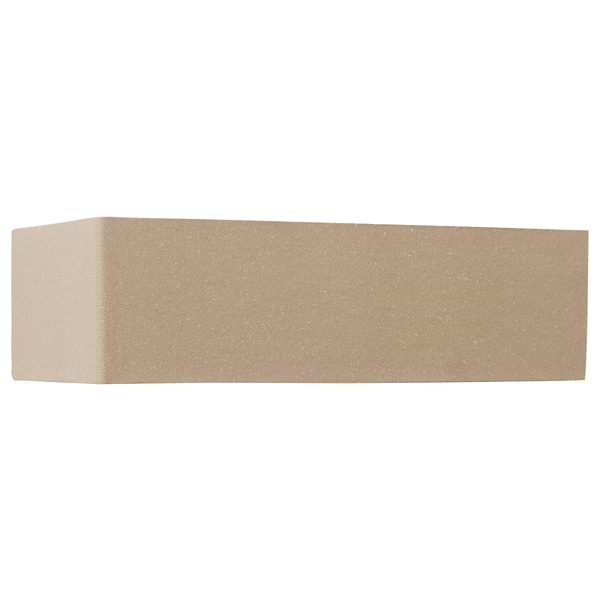 Brownstone Gray 2x7 Matte Clay Thin Brick Corner