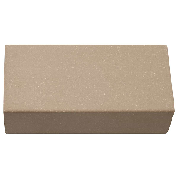 Brownstone Gray 2x7 Matte Clay Thin Brick Edge Cap