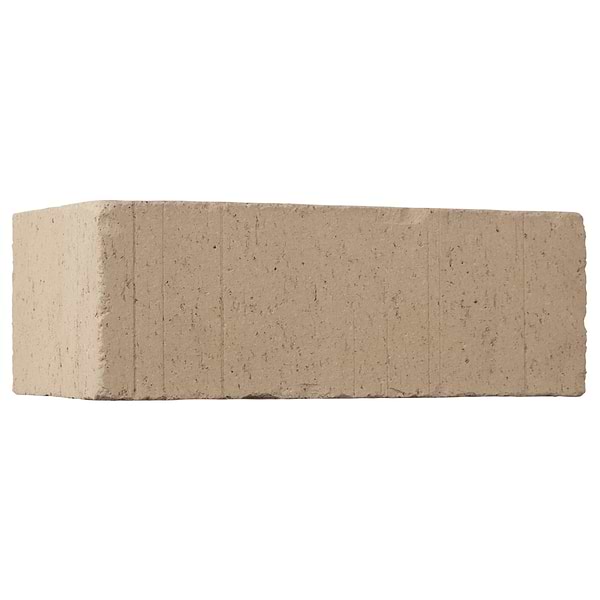 Brownstone Gray 3x7 Tumbled Wire Cut Clay Corner Thin Brick Tile
