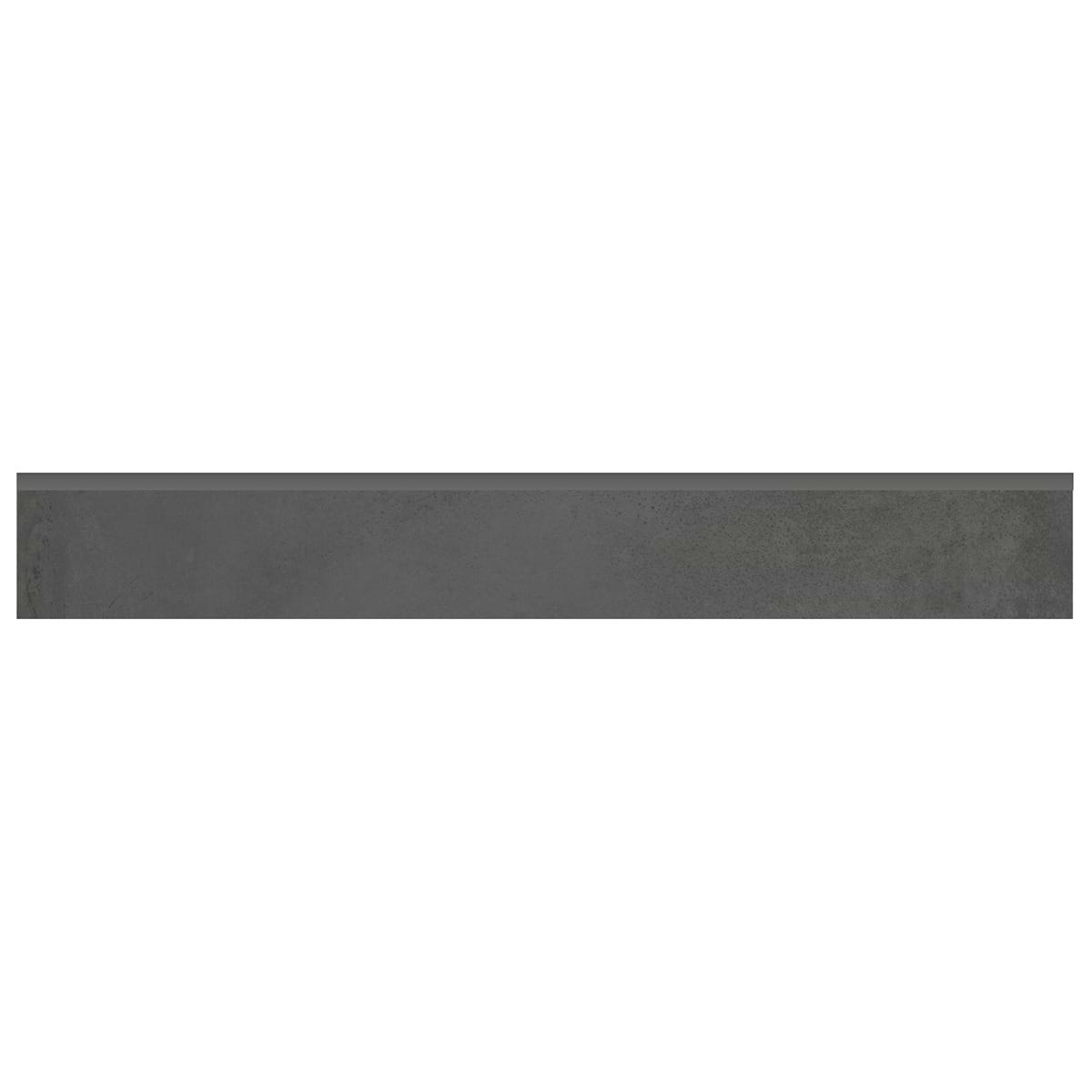 Angela Harris Flatiron Black 3x24 Semi-Polished Porcelain Bullnose