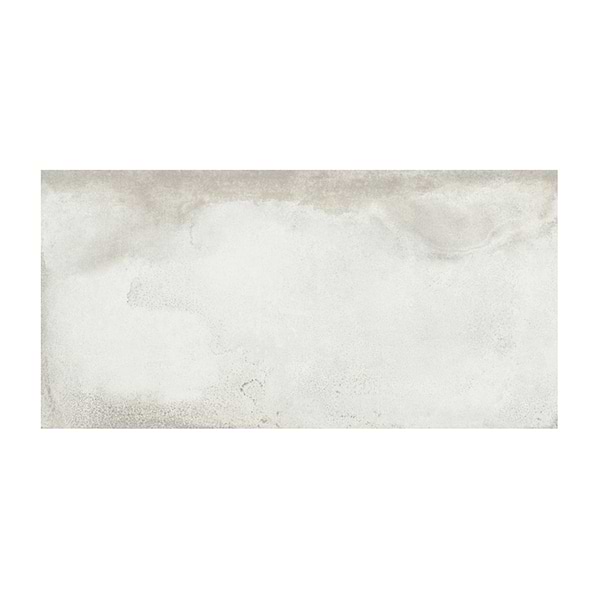 Sample-Angela Harris Flatiron White Semi-Polished Porcelain Tile