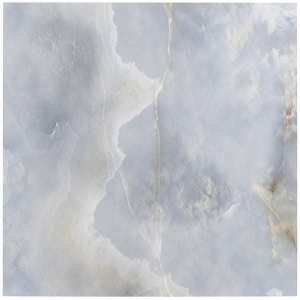 Lumina Onyx Caspian Blue 24x24 Polished Porcelain Tile
