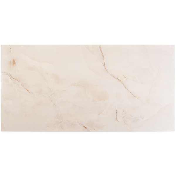 Lumina Onyx Pearl Beige 24x48 Polished Porcelain Tile
