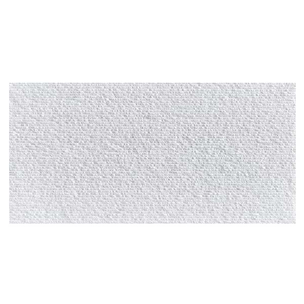 Rakestone Carved Comb Bianco Ice White 12x24 Textured Honed Marble Tile