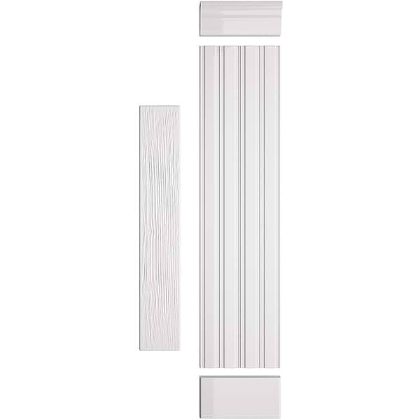 Vivir Panna Polished Ceramic Corner Piece for Chair Rail Liner