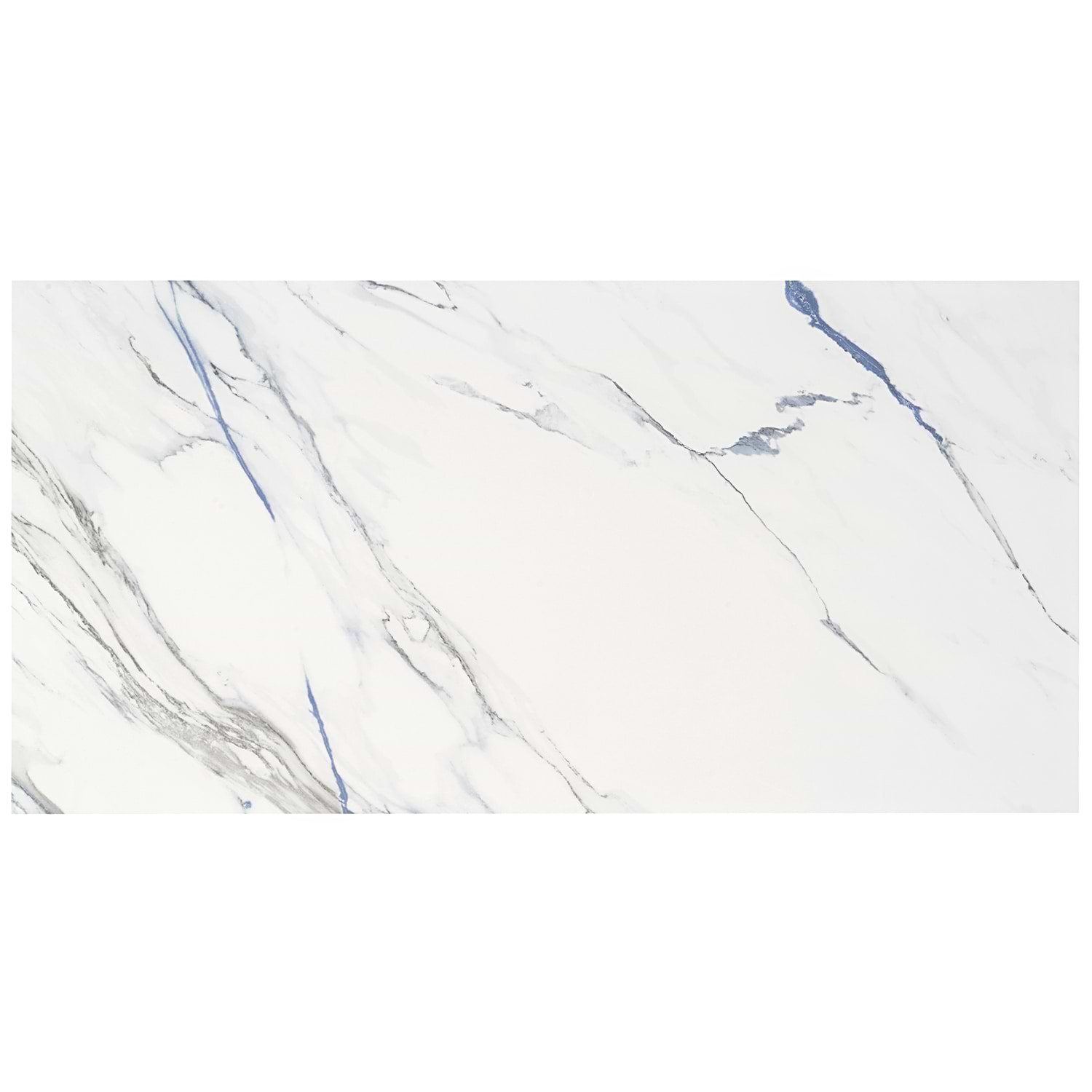 Calacatta Azur 24x48 Polished Porcelain Tile