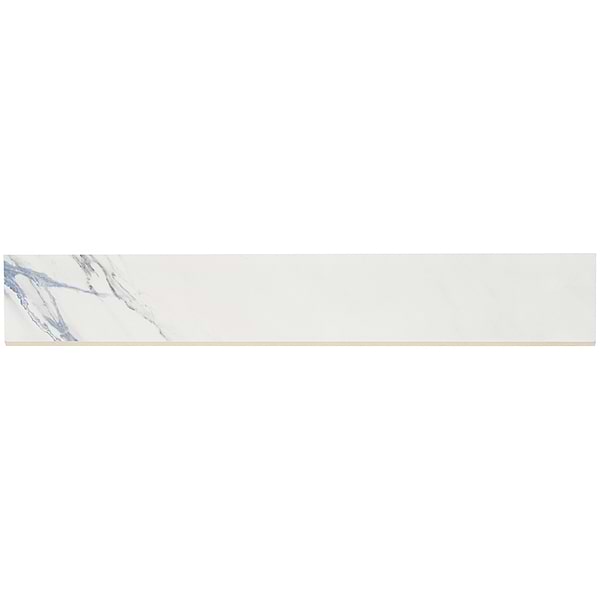 Calacatta Azur 3x24 Matte Porcelain Bullnose