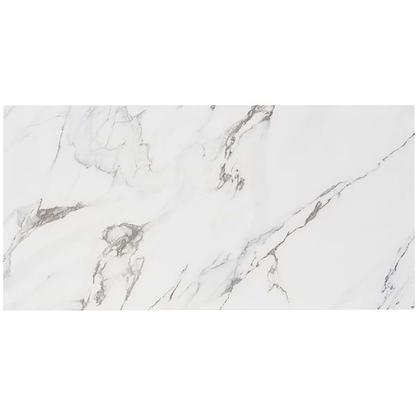 Calacatta Azur 12x24 Matte Porcelain Tile