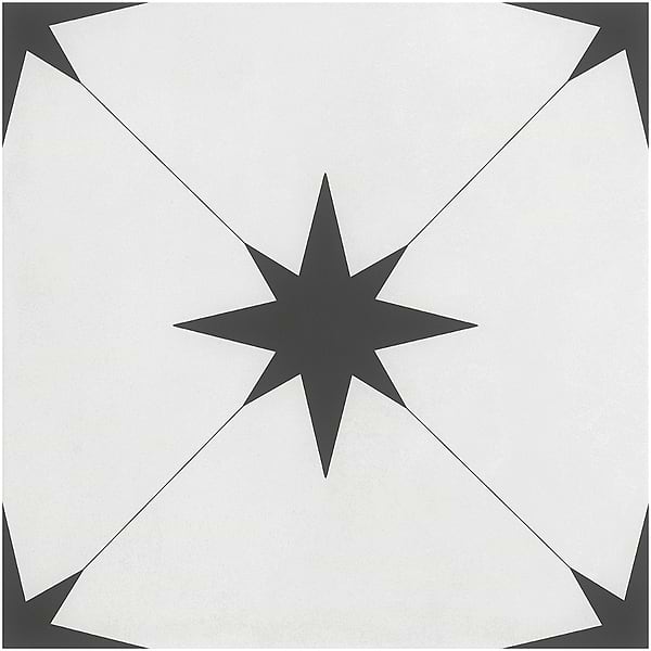 Tau Blanco 9x9 Matte Porcelain Tile