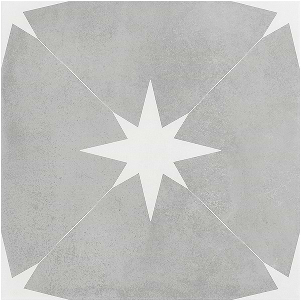 Tau Gris Gray 9x9 Matte Porcelain Tile