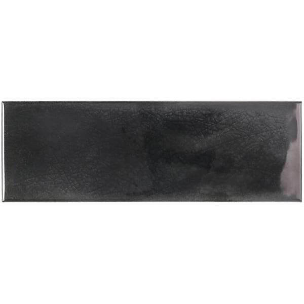 Diesel Camp Black Glaze 4x12 Ceramic Tile