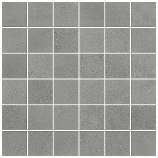 Clay Fancy Gray 2x2 Matte Porcelain Mosaic
