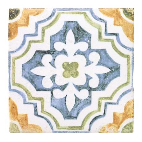 Saltillo Sol Multicolor 9x9 Matte Porcelain Tile