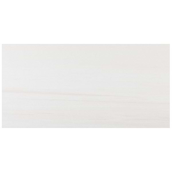 Minera Dolomite Warm White 24x48 Marble Look Polished Porcelain Tile