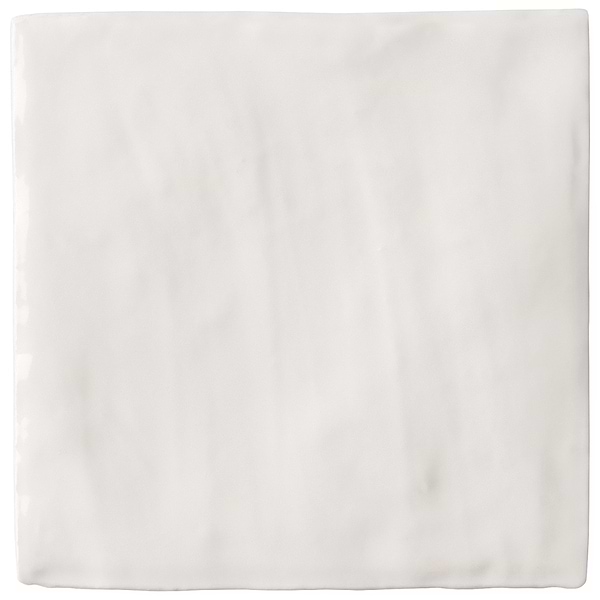 Portmore White 4x4 Glossy Ceramic Tile