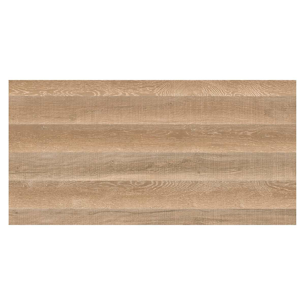 Kenridge Waves Maple Brown 24x48 Wood Look Matte Porcelain Tile
