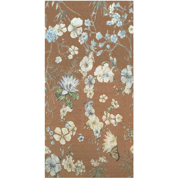 Wakana Autumn Terracotta 24x48 Artisan Decor Matte Porcelain Tile