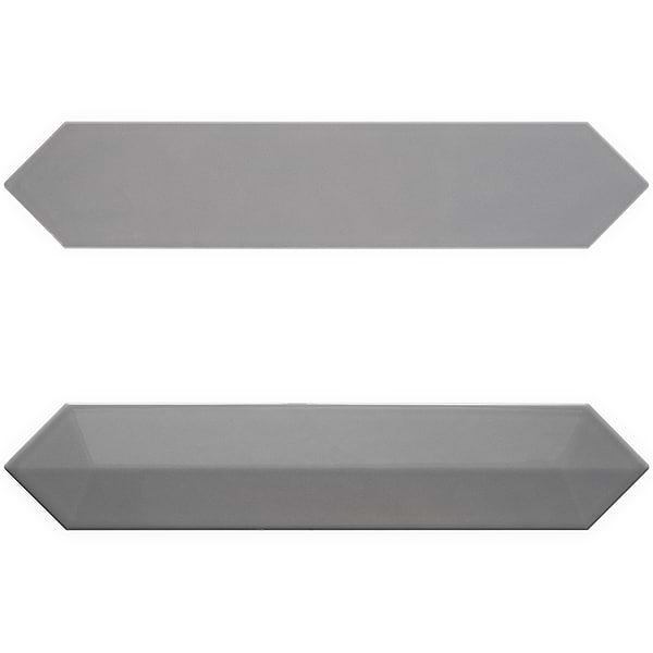 Kent Gray 3x12 Picket Polished Ceramic Wall Tile