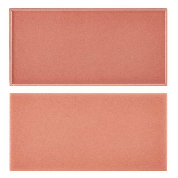 Disco-Stacy Garcia Maddox Coral 4x8 Matte Ceramic Wall Tile