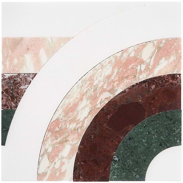Arc Passion 12x12 Polished Marble By Elizabeth Sutton: Pattern 30