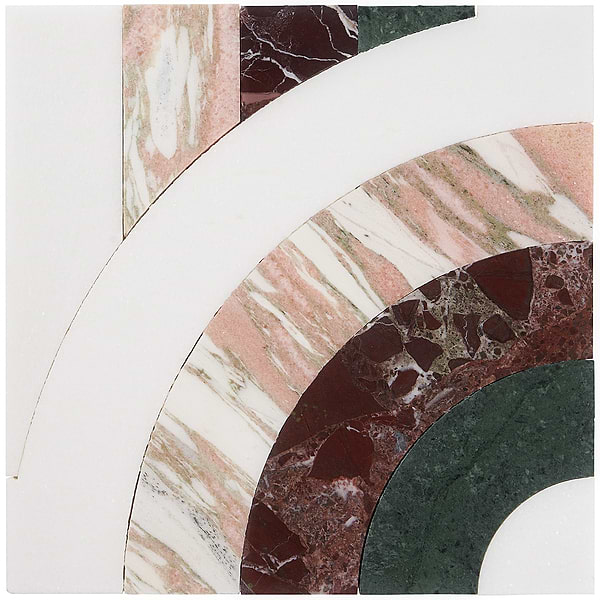 Arc Passion 12x12 Polished Marble By Elizabeth Sutton: Pattern 1