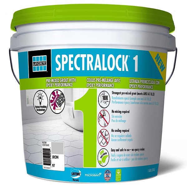 Laticrete SpectraLock 1 Iron Grout - Gallon