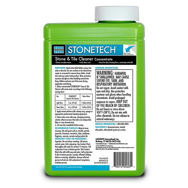 Laticrete Daily Cleaner Fresh Scent Concentrate for Natural Stone- Tile- & Grout - Quart