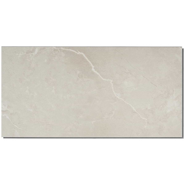 Optoro Chauny Marble Beige 28mil Wear Layer Rigid Core Click 12x24 Luxury Vinyl Tile