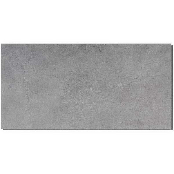 Optoro Trail Slate Dark Gray 28mil Wear Layer Rigid Core Click 12x24 Luxury Vinyl Tile