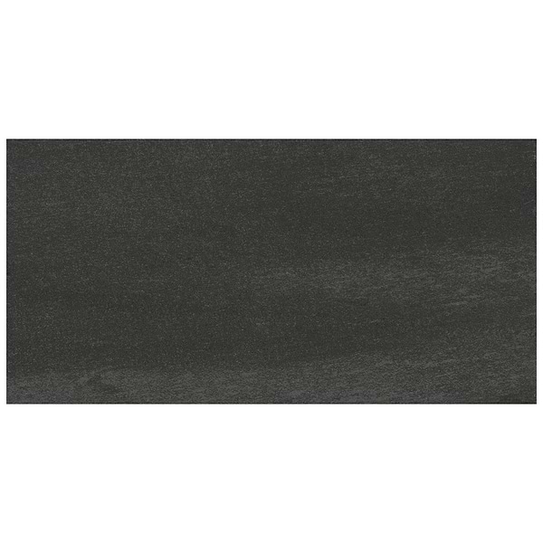 Karo Black 18x36 Matte Porcelain Tile